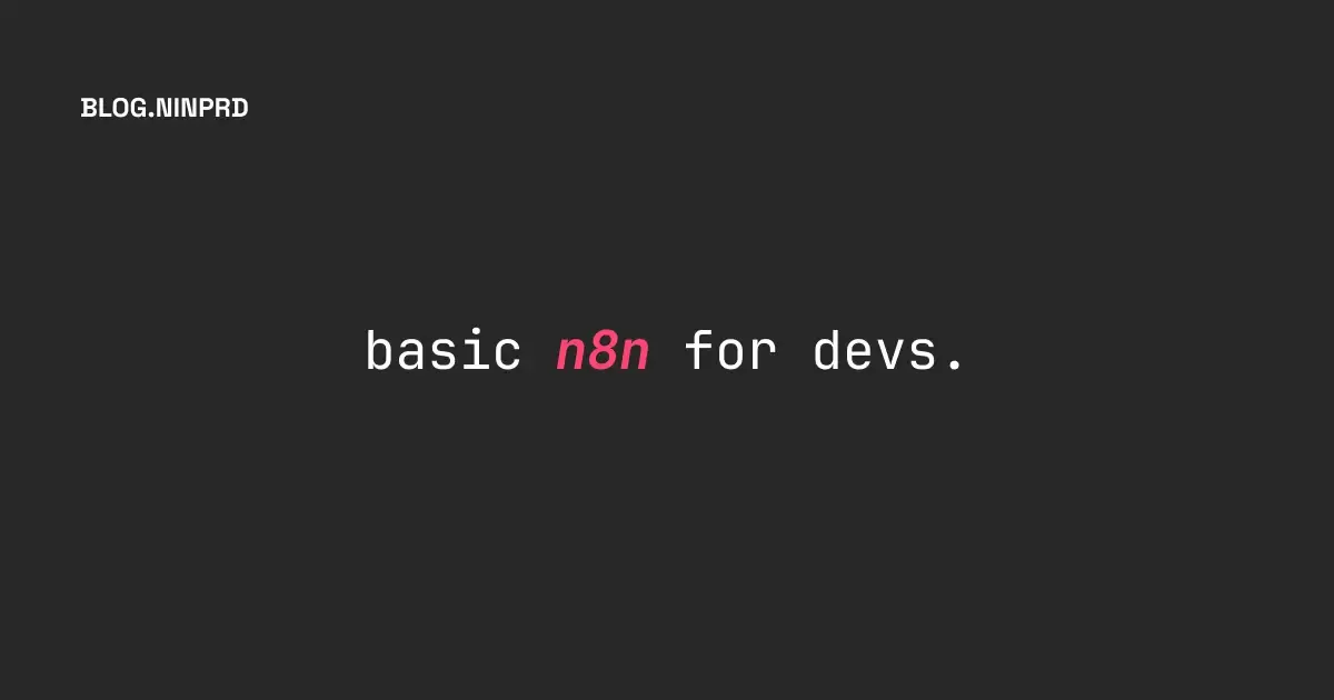 Cover of Basic n8n ฉบับ DevDev