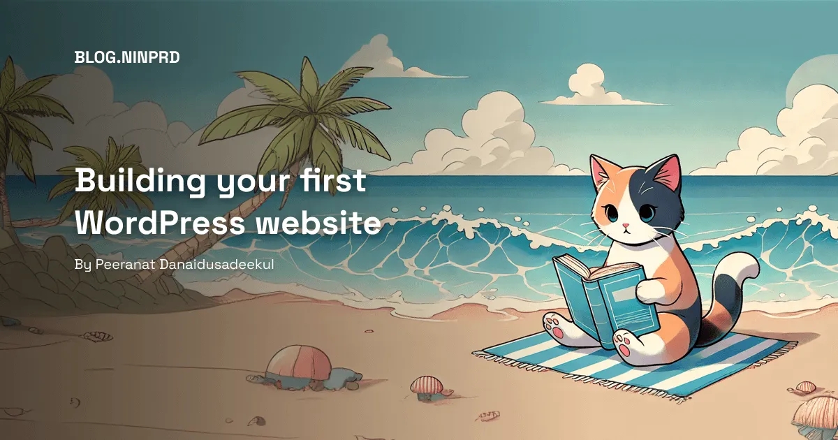 Tutorial: Building your first WordPress website